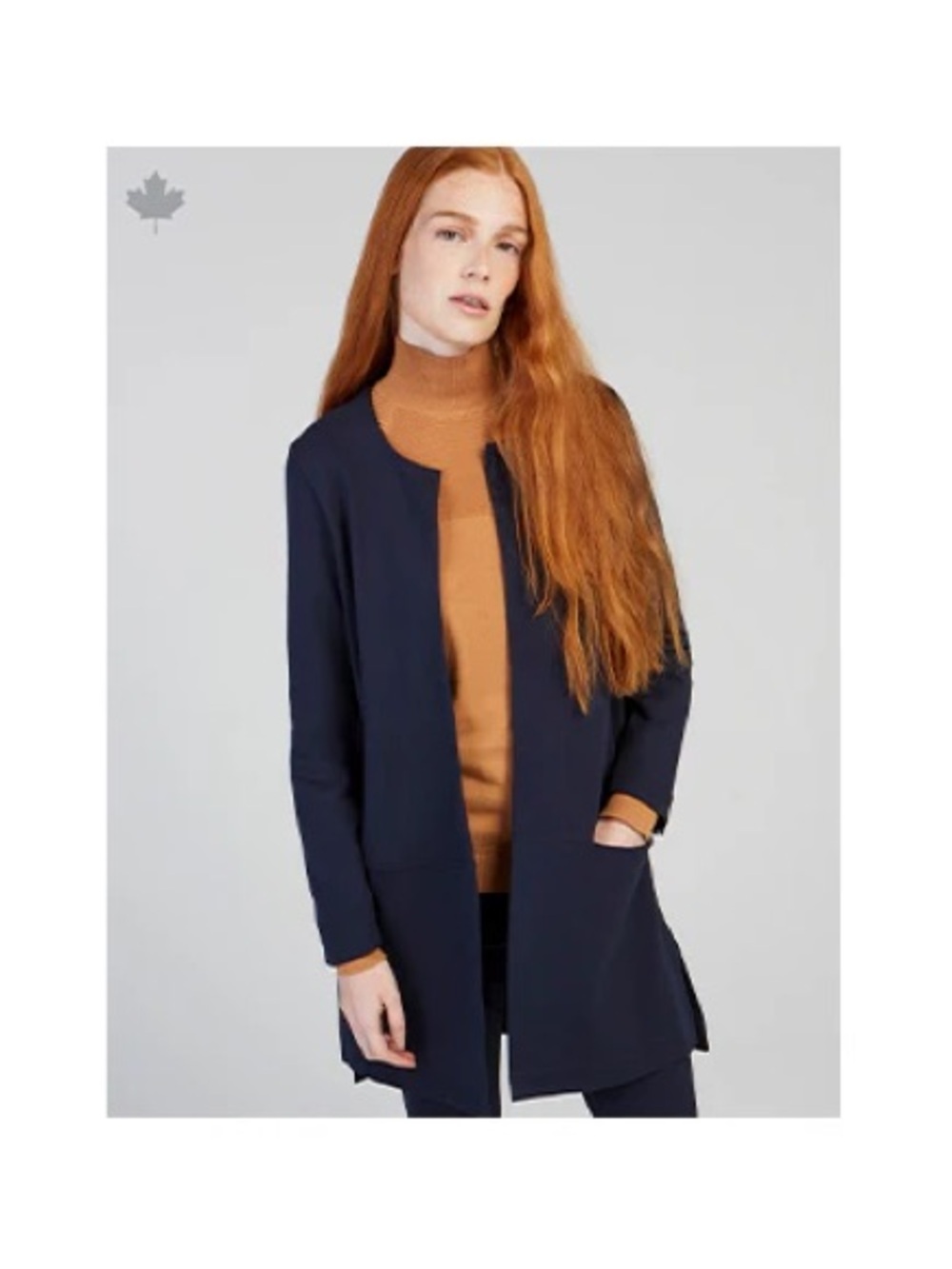 FIG Clothing Black Aly Blazer Cardigan, size M